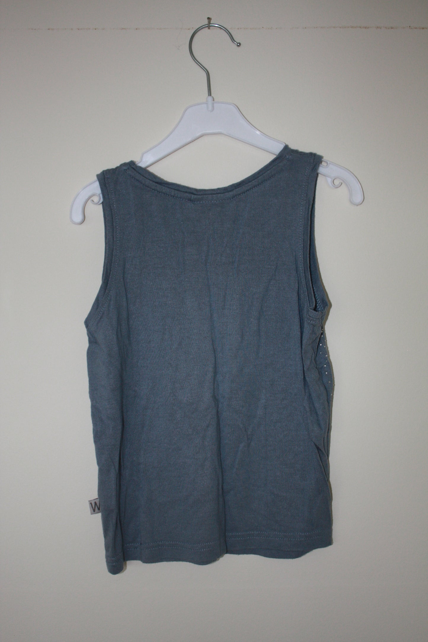 Blå singlet Wheat Str 110