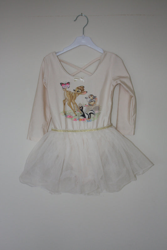 Bambi dansekjole H&M Str 110/116