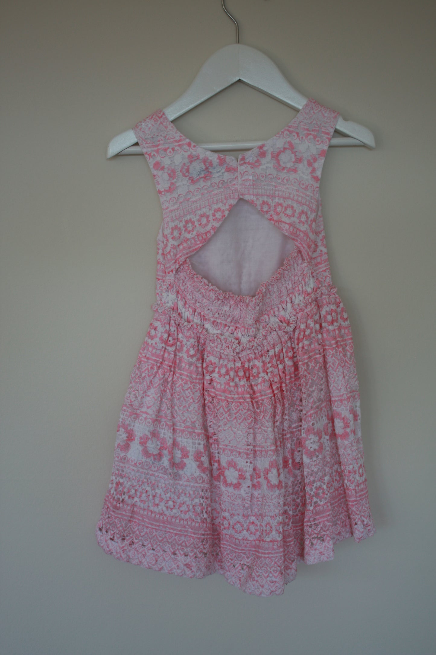 Rosa blondekjole Mayoral Str 104