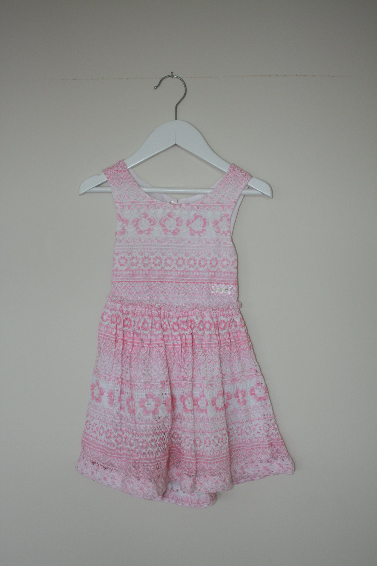 Rosa blondekjole Mayoral Str 104